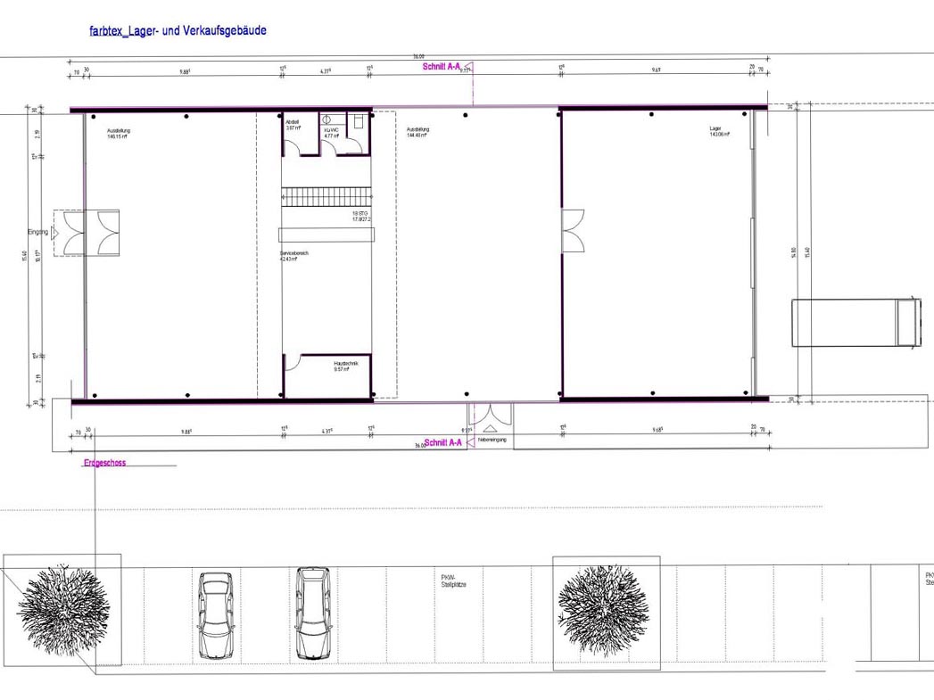 Architekt, Gewerbe, Industrie, Handel, Bro